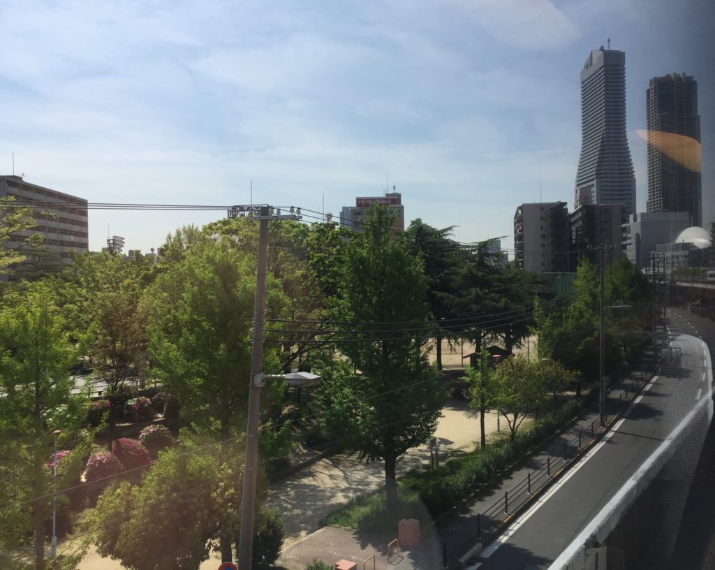 Haruka Express Passing Osaka