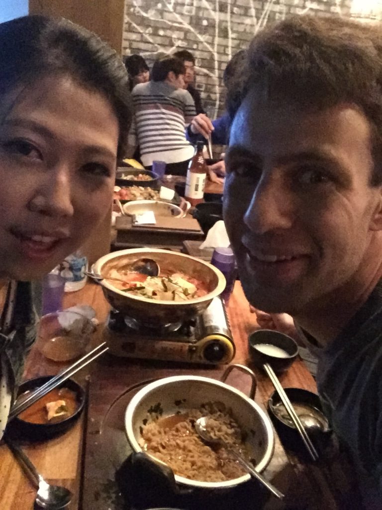Dinner in Seoul