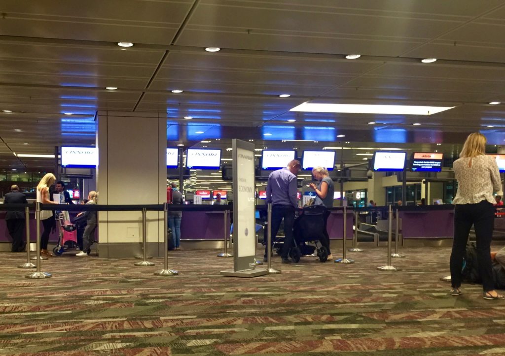 Finnair Singapore-Helsinki Check-in