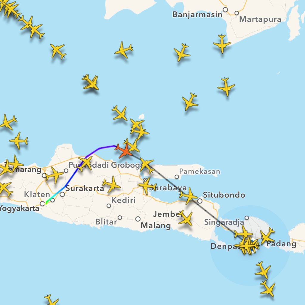 Tracking around the island