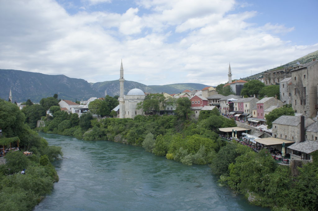 Mosque along the river