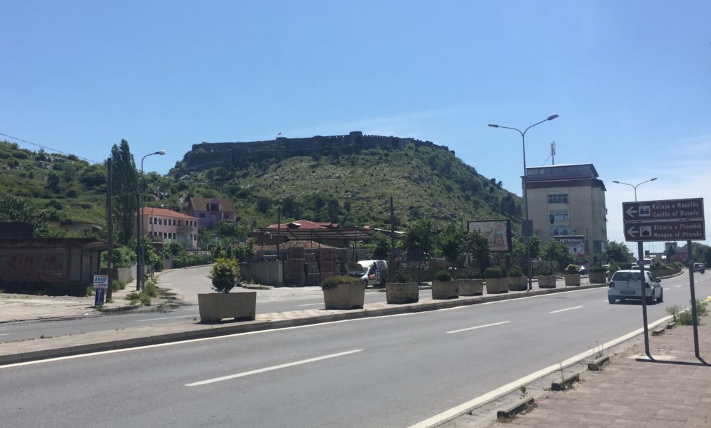 Rozafa Castle from below