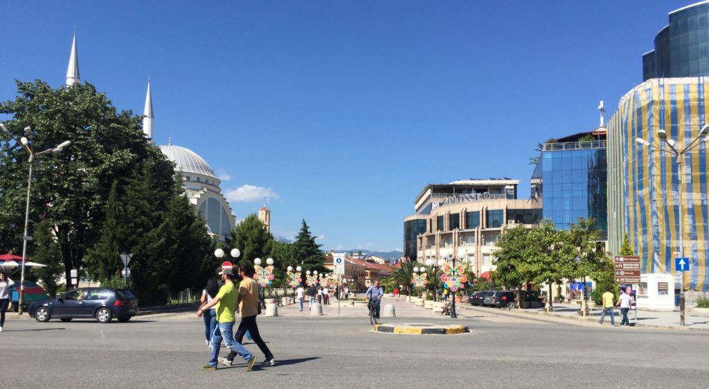 Rruga Kol Idromeno and Bulevardi Skënderbeu, Shkodër