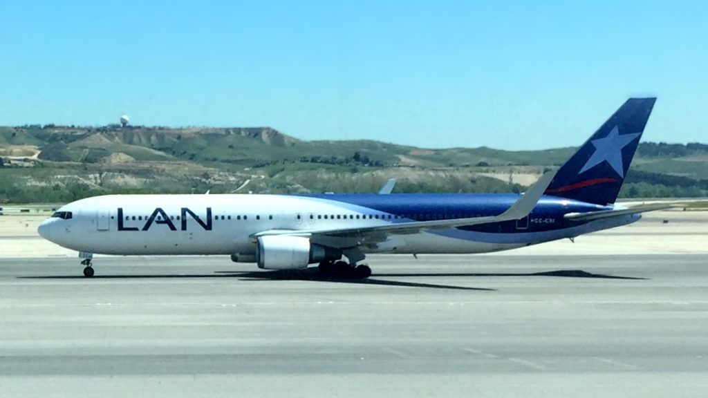 LAN 767 at Madrid